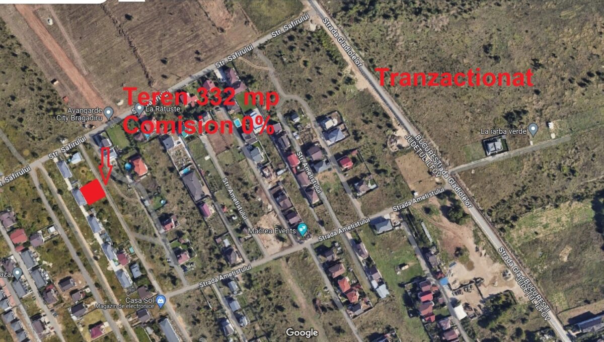 CRSImobiliare-Agentie-Imobiliara-Oferta-Vanzare-Teren-Bragadiru-Str. Safirului